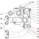 Комплект з'єднань для 6-позиційного вентиля Hayward SPX0719KIT AQ_26841 фото 2