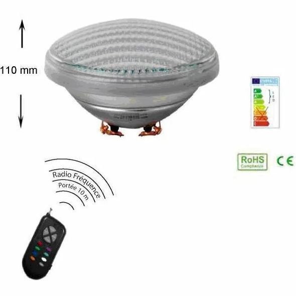 Лампа LED Aquaviva GAS PAR56-360 LED SMD Білий AQ_20391 фото