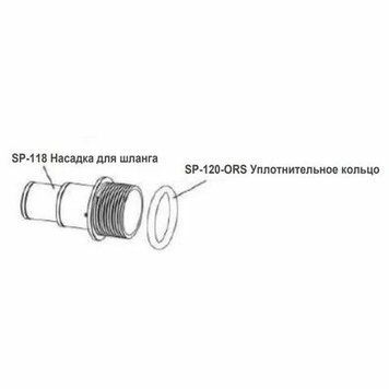Муфта Elecro перехідник BSP наконечник для гнучкого шланга 1.5/1.25" AQ_28840 фото