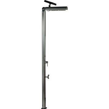 Душ уличный Aquaviva Quick с LED подсветкой и мойкой для ног, алюминий Q825/9007-QL AQ_33037 фото
