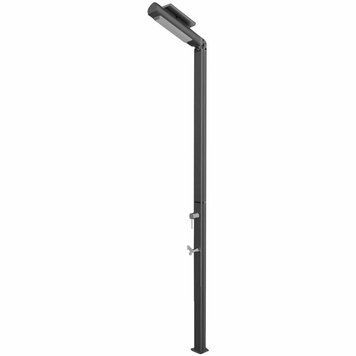 Душ уличный Aquaviva Quick с LED подсветкой и мойкой для ног, графит Q825/7015-QL AQ_33038 фото