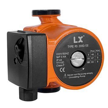 Насос циркуляційний Aquaviva LX GPD25-4S-130 (220 В, 2.8 м3/год), зі змінною швидкістю AQ_32527 фото
