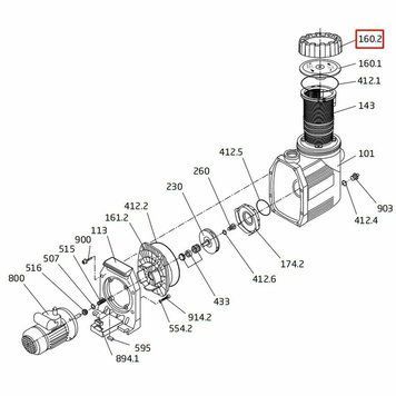 Гайка префільтра Speck BADU Prime (292.1116.020) AQ_26091 фото