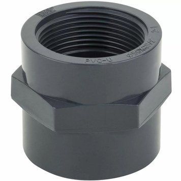 Муфта ПВХ Era US01140х1.1/4", с внутренней резьбой d40х1-1/4" AQ_5917 фото