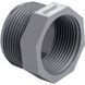 Втулка-футорка ПВХ Effast RERRCE040D короткая, резьбовая 1-1/4"x1" AQ_27217 фото 1