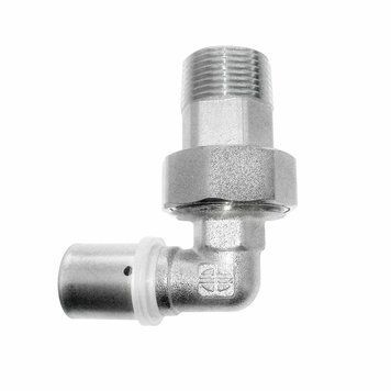 Коліно Rifeng з зовнішньою різьбою розбірне 20 х 3/4" AQ_16347 фото