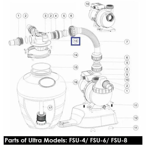 Манометр Emaux 06021014 для крана шести ходового MPV16 Emaux AQ_16819 фото