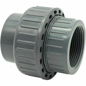 Муфта ПВХ Effast RGRBOG016A розбірна з внутрішньою різьбою, d16x3/8" AQ_19005 фото