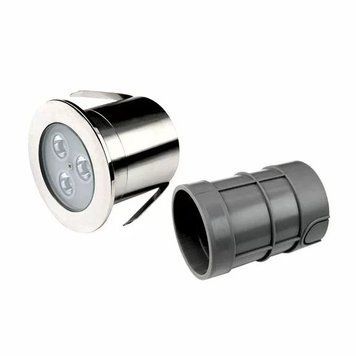 Прожектор світлодіодний Aquaviva HJ-RC-SS75, 3LED 3 Вт RGB, із закладною AQ_33067 фото