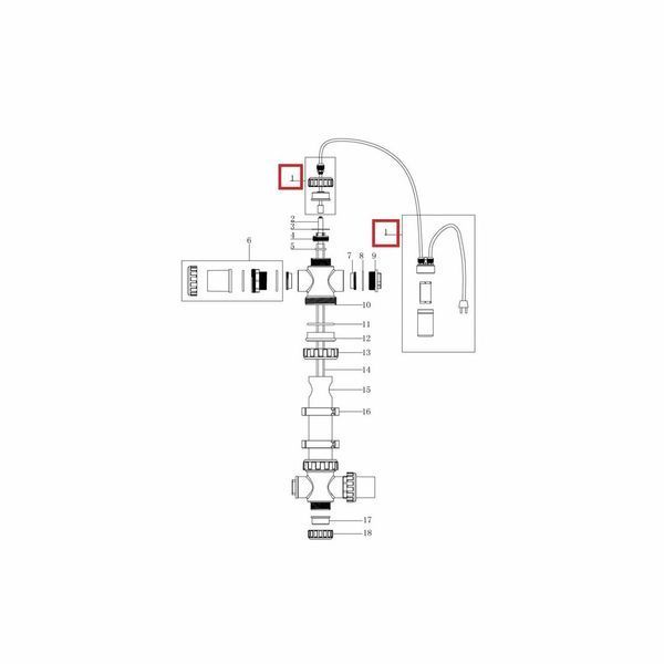 Блок живлення для УФ установки Emaux T-UV16 AQ_22260 фото