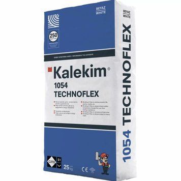 Високоеластичний клей для плитки Kalekim Technoflex 1054, C2TE S1 (25 кг) AQ_660 фото