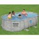 Каркасный бассейн Bestway 56714 (427х250х100 см) с картриджным фильтром, лестницей и защитным тентом AQ_20837 фото 5