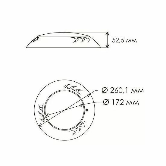 Прожектор світлодіодний Aquaviva 003 252LED 21 Вт White AQ_18372 фото