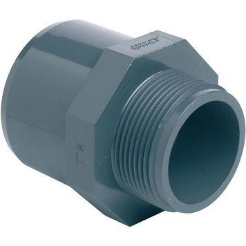 Муфта ПВХ Effast RGRAMG012A перехідна, із зовнішньою різьбою d12x16x3/8" AQ_19062 фото