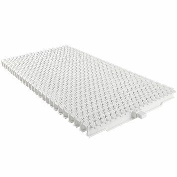 Переливна решітка Aquaviva TG-03 Grift Claw з центральним з'єднанням 245x25 мм (біла) AQ_22750 фото