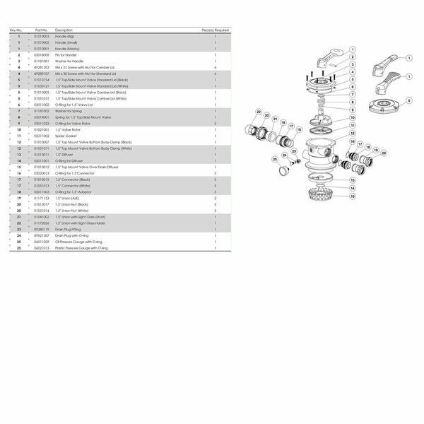 Фільтр Emaux V450 (8 м&sup3;/год, D455) AQ_5570 фото