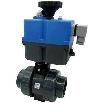 Кран кульовий з електроприводом Effast d63 мм PTFE/EPDM BDREBK1YA0630 AQ_20976 фото