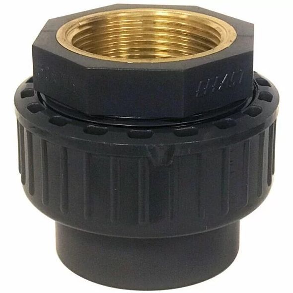 Муфта ПВХ Effast RGRBBD050F.N перехідна, з внутрішньою різьбою d50x1-1/2" AQ_19104 фото